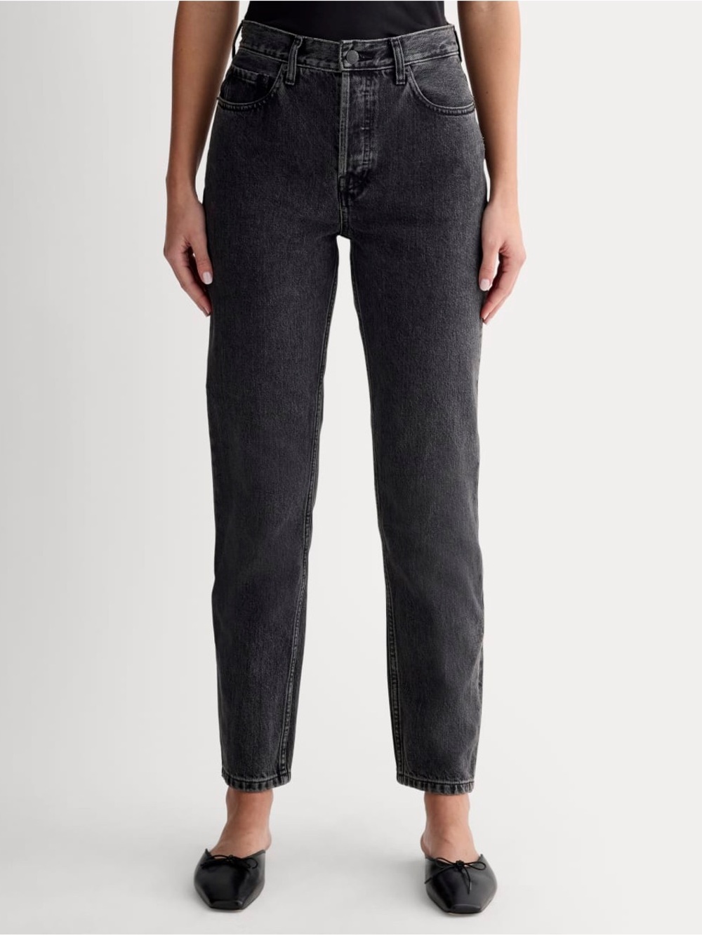Everlane Charcoal Washed The Original Cheeky Jean